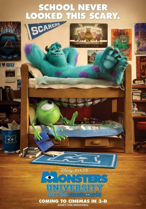 Monster University (2013) มหาลัยมอนสเตอร์