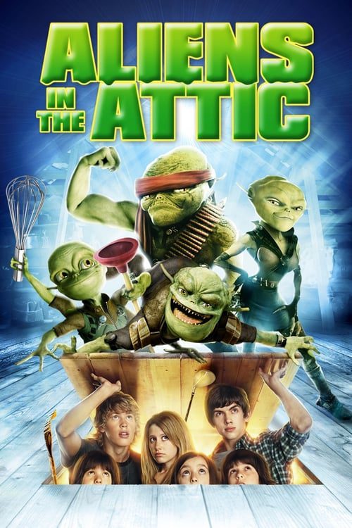 ALIENS IN THE ATTIC (2009) มันมาจากข้างบนปะทะเเก็งซนพิทักษ์โลก